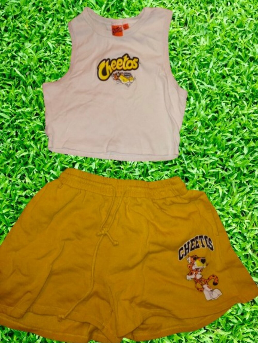 Cheetos Tank Top and Shorts Set